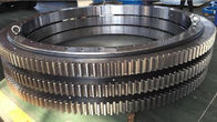 قطعات ماشینکاری دقیق CNC TUV 0.1mm برای دستگاه حفاری تونل، بلبرینگ حلقه چرخان با چرخ دنده خارجی